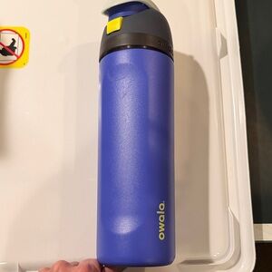 Owala Blue Insulated Water Bottle with Flip Lid